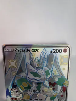 Pokemon TCG Zygarde GX SV65/SV94 Hidden Fates Shiny Vault Full Art Holo 2019 - Image 3