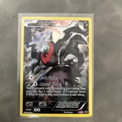 Pokemon TCG 2016 Darkrai XY114 Black Star Promo Holo Full Art Rare Card Nm - Image 2