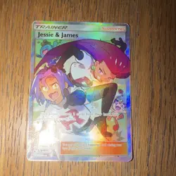 Pokemon TCG Jessie & James 58/68 Full Art Ultra Rare Hidden Fates NM - Image 4