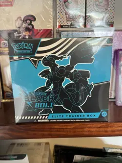 Black Bolt Elite Trainer Box ETB - Pokemon TCG Scarlet Violet - New Sealed - Image 1