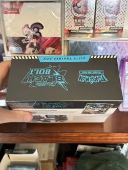 Black Bolt Elite Trainer Box ETB - Pokemon TCG Scarlet Violet - New Sealed - Image 3