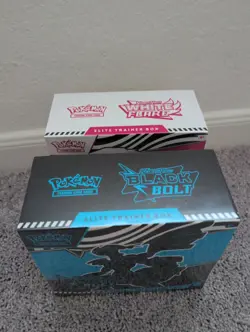 Pokemon Black Bolt and White Flare Elite Trainer Box ETB New & Sealed - Image 2