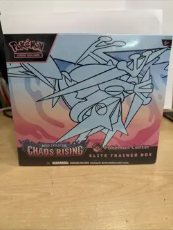 Pokemon Chaos Rising Pokemon Center ETB Elite Trainer Box Factory Sealed New - Image 1