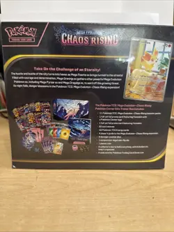 Pokemon Chaos Rising Pokemon Center ETB Elite Trainer Box Factory Sealed New - Image 2