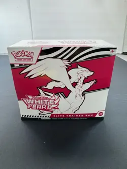 Pokemon TCG Scarlet & Violet White Flare Elite Trainer Box ETB Reshiram SEALED - Image 1