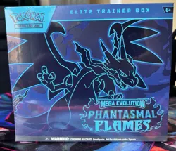 Pokemon TCG Phantasmal Flames Elite Trainer Box ETB With Acrylic ✅ New & Sealed - Image 2
