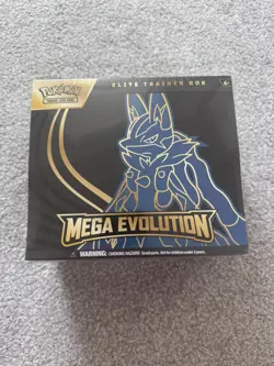 Pokemon TCG: Mega Evolution Elite Trainer Box ETB – Lucario | Brand New & Sealed - Image 1