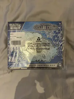 Pokemon TCG Stellar Crown Elite Trainer Box ETB New & Sealed - Image 1
