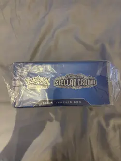 Pokemon TCG Stellar Crown Elite Trainer Box ETB New & Sealed - Image 2