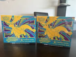 Pokemon Center Ascended Heroes ETB Elite Trainer Box - Lot of 2 - Factory Sealed - Image 1