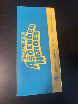 Pokemon Center Ascended Heroes ETB Elite Trainer Box - Lot of 2 - Factory Sealed - Image 5