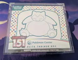 Pokemon Center 151 Elite Trainer Box ETB Brand New & Sealed + Acrylic Case - Image 1