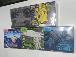 Exclusive Pokemon TCG Lot: 5 Factory Sealed Elite Trainer Boxes (ETBs) - Image 1