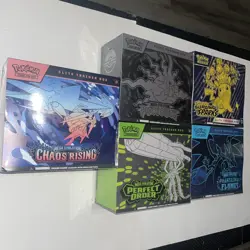 Exclusive Pokemon TCG Lot: 5 Factory Sealed Elite Trainer Boxes (ETBs) - Image 2