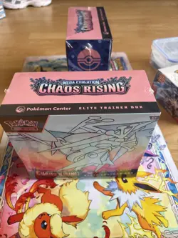 2 x Pokemon TCG Chaos Rising Pokemon Center ETB. Sealed. Brand New. - Image 1