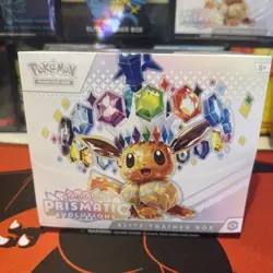 Pokemon TCG Scarlet & Violet Prismatic Evolutions Elite Trainer Box Sealed ETB - Image 1