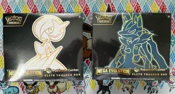 Pokemon Center Mega Evolution Base Elite Trainer Box Sealed Lucario/Gardevoir - Image 2