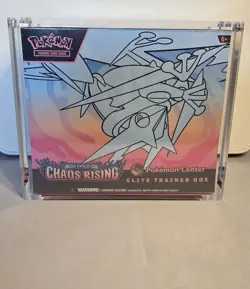 Pokemon TCG - Chaos Rising Pokemon Centre PC ETB C/W Acrylic Case New & Sealed - Image 1