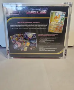 Pokemon TCG - Chaos Rising Pokemon Centre PC ETB C/W Acrylic Case New & Sealed - Image 2