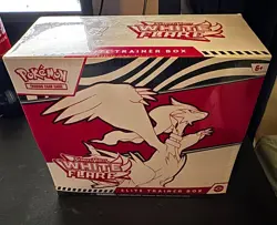 Pokemon White Flare ETB Elite Trainer Box - Brand New & Factory Sealed - Image 1