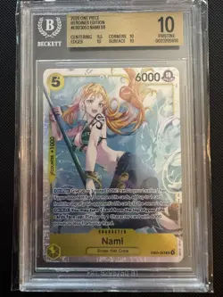 One Piece Nami Special Holo EB03-053 English PSA 10 Extra Booster Heroines 2026 - Image 4