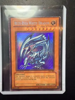 1ST EDITION SDK-001 Blue-Eyes White Dragon 2002 Yugioh Starter Deck Kaiba - Image 1
