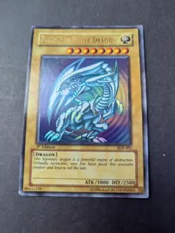 Yu-Gi-Oh Blue-Eyes White Dragon SDK-001 1st Edition Ultra Rare Starter Deck AE - Image 1