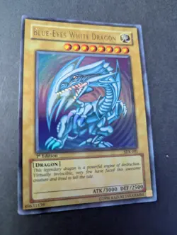 Yu-Gi-Oh Blue-Eyes White Dragon SDK-001 1st Edition Ultra Rare Starter Deck AE - Image 2