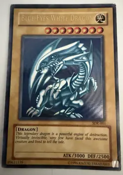 Yu-Gi-Oh! Blue-Eyes White Dragon SDK-001 Ultra Rare Unlimited Starter Deck Holo - Image 2