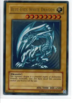 Blue-Eyes White Dragon SDK-001 Starter Deck: Kaiba Yu-Gi-Oh Unlimited LP/MP - Image 1