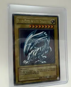 Yu-Gi-Oh Blue-Eyes White Dragon SDK-001 Ultra Rare Unlimited LP Konami - Image 5