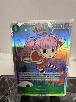 Perona (OP12-034) Super Rare Legacy of the Master (OP12) Foil One Piece TCG Card - Image 1