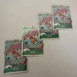 x4 Perona OP12-034 SR, Legacy of the Master Foil Card, One Piece TCG NM - Image 1