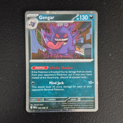 Pokemon TCG Gengar 050/088 Pitch Black Cosmos Holo Rare Promo EN 130 HP Stage 2 - Image 1
