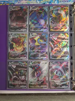 180 Pokemon Card Lot V VMAX EX Full Art Holo GX SR No Bulk Binder Collection - Image 4