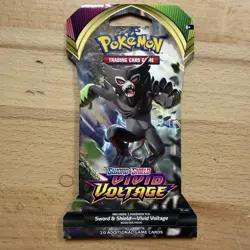 Pokemon TCG Vivid Voltage Booster Pack Lot Of 2 Sealed Orbeetle Zarude - Image 2