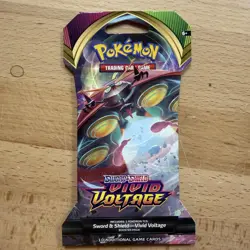 Pokemon TCG Vivid Voltage Booster Pack Lot Of 2 Sealed Orbeetle Zarude - Image 3