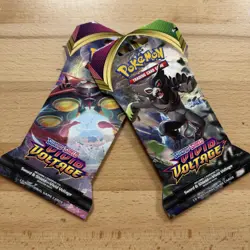 Pokemon TCG Vivid Voltage Booster Pack Lot Of 2 Sealed Orbeetle Zarude - Image 5
