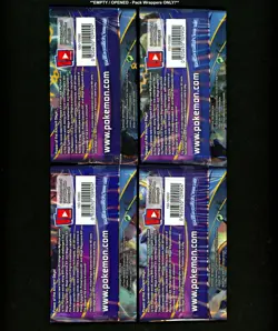 2015 Pokemon XY ANCIENT ORIGINS SET Complete EMPTY Booster Pack Art Lot NO CARDS - Image 2