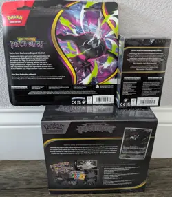 Pokemon Pitch Black ETB + Booster Bundle + 3 Pack Blister [LOT OF 3 SEALED] - Image 3