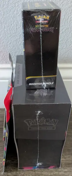 Pokemon Pitch Black ETB + Booster Bundle + 3 Pack Blister [LOT OF 3 SEALED] - Image 4