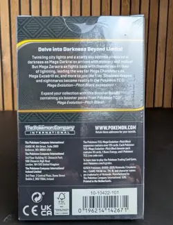Pokemon TCG: Mega Evolution-Pitch Black Booster Bundle Sealed New (6 Packs) - Image 2