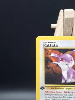 Pokemon TCG Rattata 1st Edition Team Rocket 66/82 Non Holo Common LP - Image 3