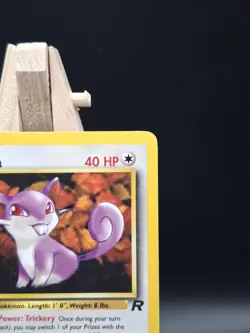 Pokemon TCG Rattata 1st Edition Team Rocket 66/82 Non Holo Common LP - Image 4