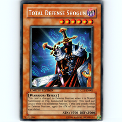 Yugioh Total Defense Shogun CT1-EN001 Limited Edition Secret Rare Holo - LP-NM💎 - Image 1