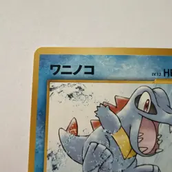 Pokemon TCG Neo Genesis Totodile No. 158 Premium File Promo Japanese Card NM - Image 2