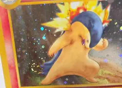 Pokemon TCG Neo Genesis Typhlosion Holo Card No.157 Japanese NM/ Mint Swirl - Image 2