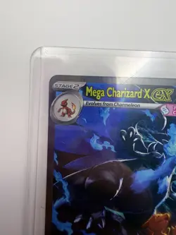 Pokemon TCG Mega Charizard X EX 125/094 Phantasmal Flames SIR 2025 - Image 3
