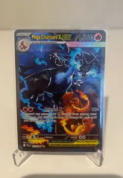 Pokemon TCG Phantasmal Flames Mega Charizard X ex 125/094 SIR *READ DESCRIPTION - Image 1