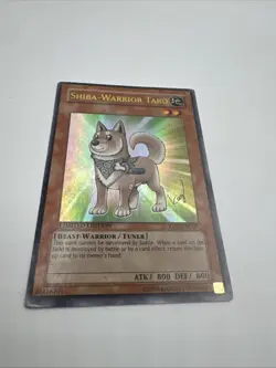 Yugioh! Shiba-Warrior Taro - YAP1-EN008 - Ultra Rare - Limited Edition MP - Image 1